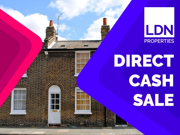 Terraced house - direct cash sale
