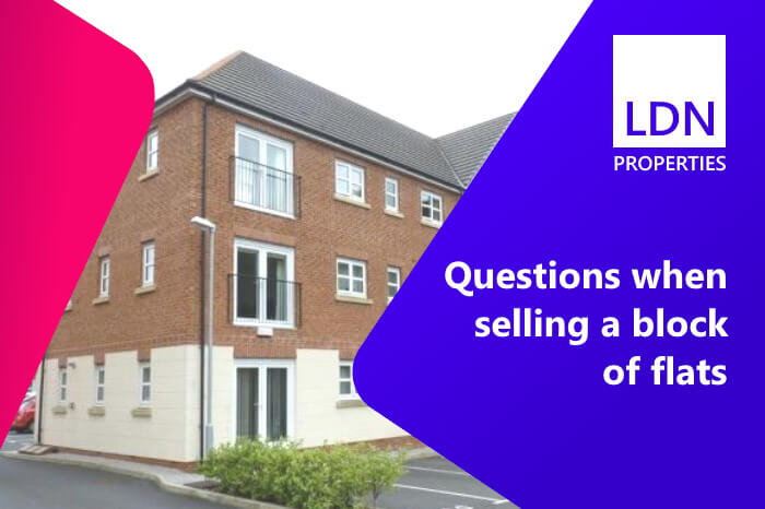 Questions when selling a block of flats - section header Questions when selling a block of flats