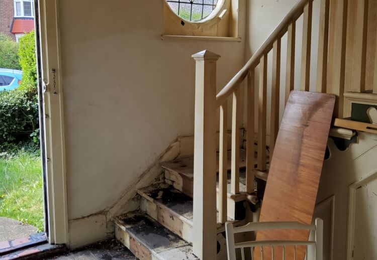 Prefab house - inside picture Prefab house - inside picture