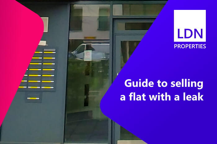 Guide to selling a flat with a leak - title image Guide to selling a flat with a leak
