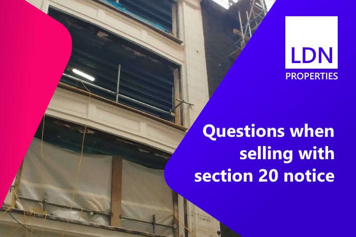 Questions when selling with section 20 notice - title image Questions when selling with section 20 notice