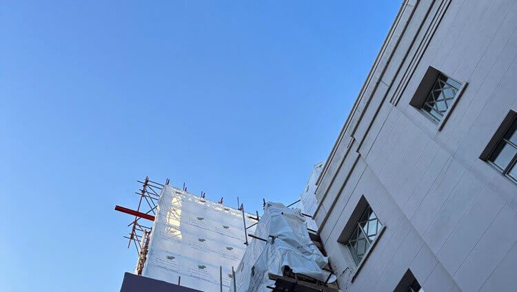 Roof space sold for development