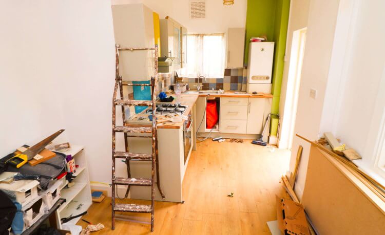 Sell flat with kitchen half finished Sell flat with half-finished kitchen