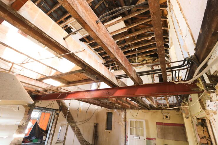 Sell half-finished house without floor Sell half-finished house