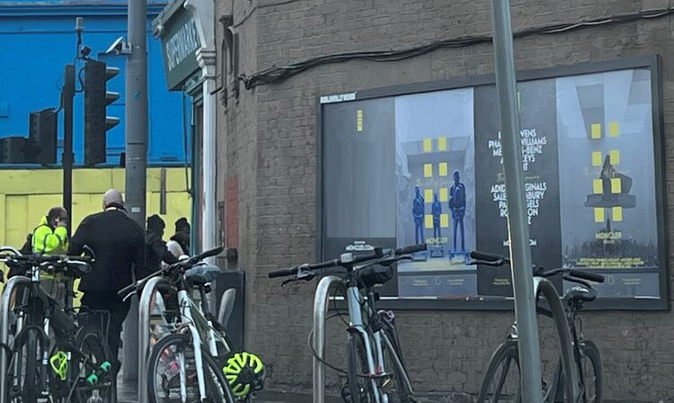 Selling a billboard site on high street Selling a billboard site