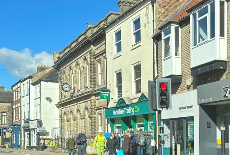 Property near traffic lights