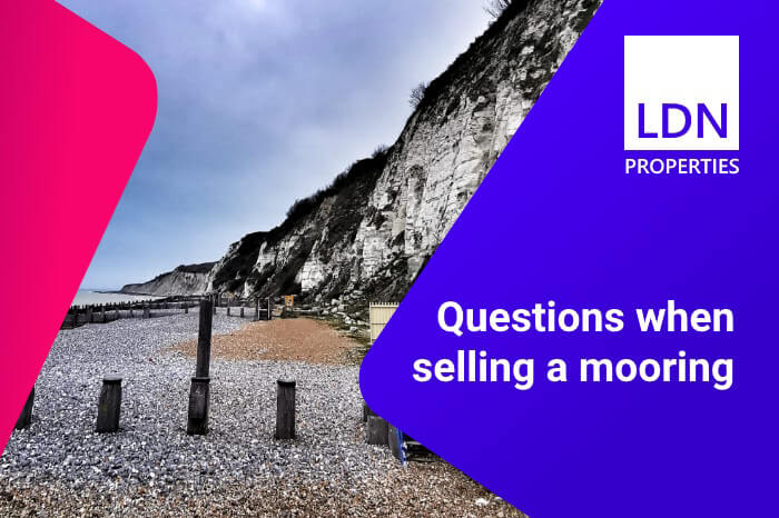 Questions when selling a mooring - section header Questions when selling a mooring