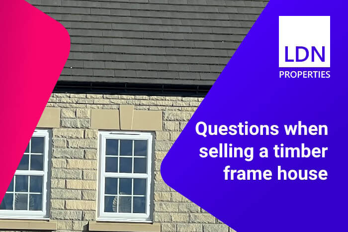 Questions when selling a timber frame house - section header Questions when selling a timber frame house