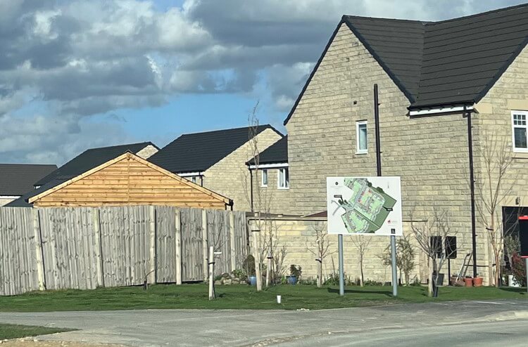 Sell self build property on estate Sell self build property on estate