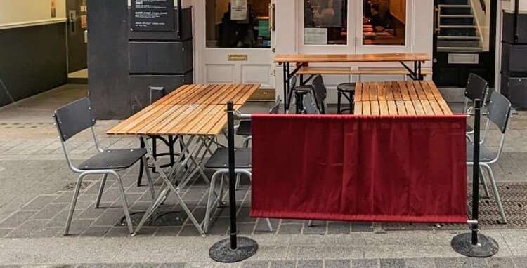 takeaway shop with outdoor seating takeaway shop