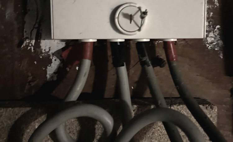 House with old wiring House with old wiring