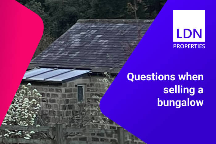 Questions when selling a bungalow - section header Questions when selling a bungalow