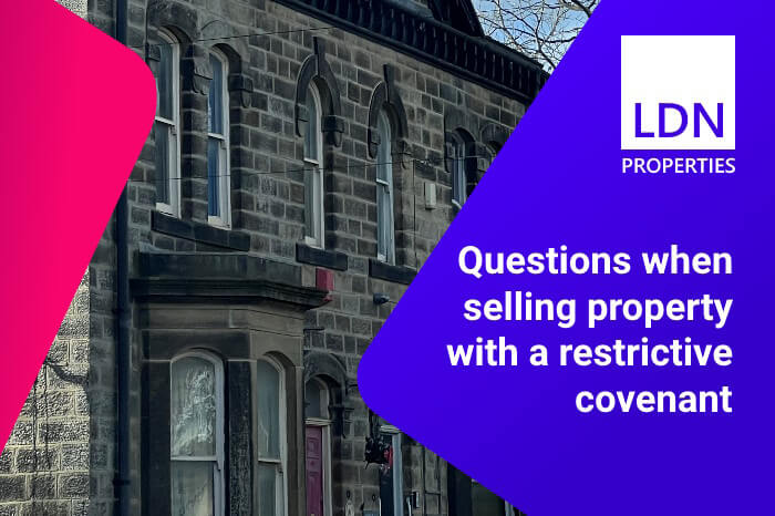 Questions when selling property with a restrictive covenant - section header Questions when selling property with a restrictive covenant