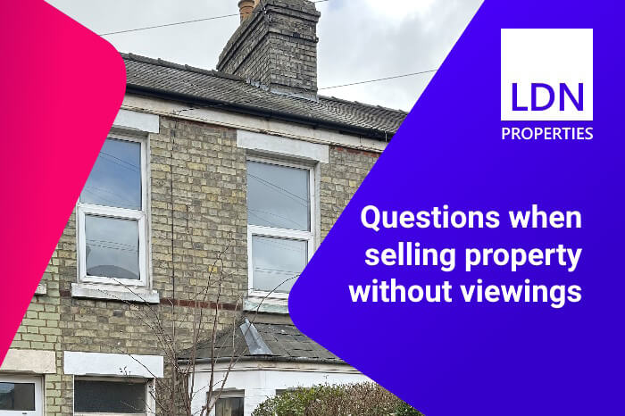 Questions when selling property without viewings - section header Questions when selling property without viewings