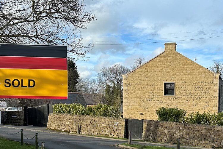 Sell property without viewings - with sold sign Sell property without viewings