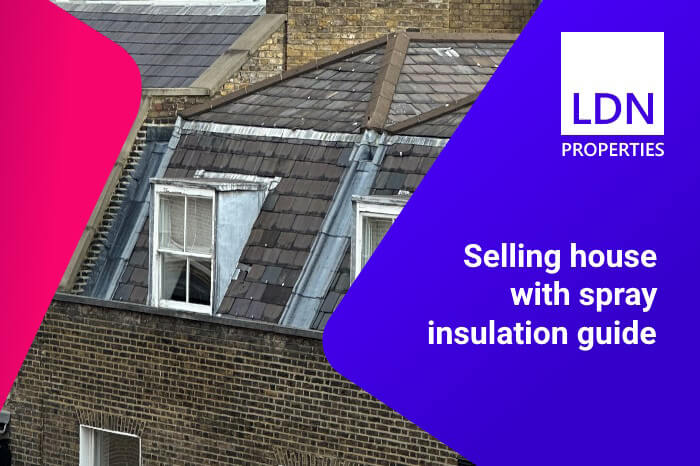 Guide to selling house with spray insulation Selling house with spray insulation - guide