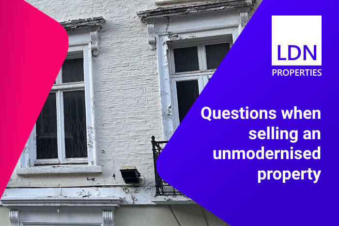 Questions when selling an unmodernised property - section header Questions when selling an unmodernised property