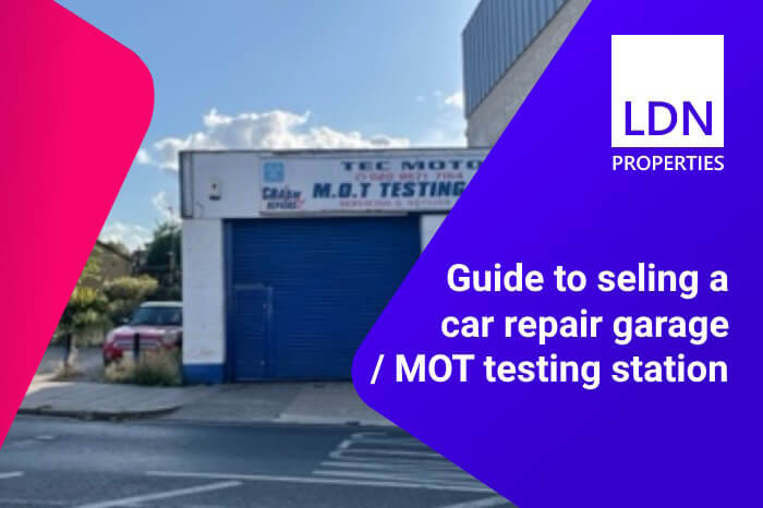 Selling a car repair garage - guide
