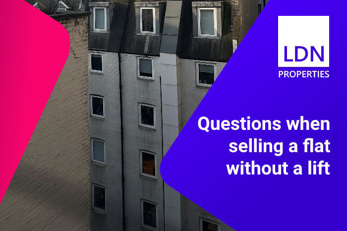 Questions when selling flat without a lift - section header Questions when selling flat without a lift