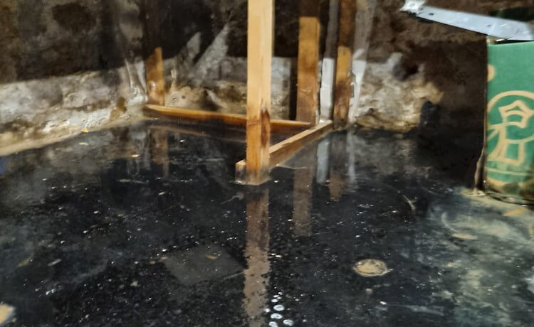 Sell house with a flooding leaking basement