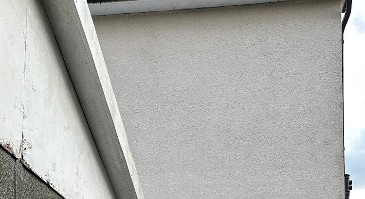 Property with RAAC crumbling concrete