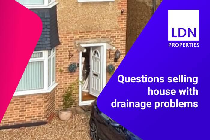 Questions when selling a house with drainage problems - section header Questions when selling a house with drainage problems