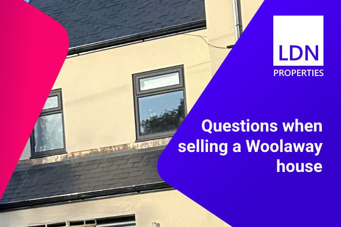 Questions when selling a Woolaway house - section header Questions when selling a Woolaway house