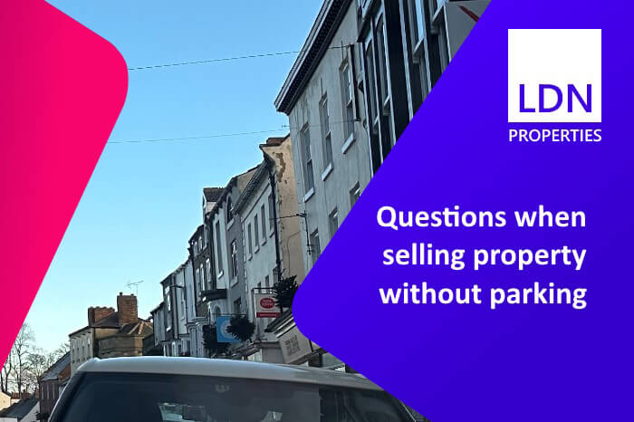 Questions when selling property without parking- section header Questions when selling property without parking