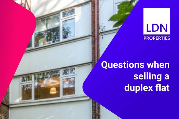 Questions when selling a duplex flat - section header Questions when selling a duplex flat