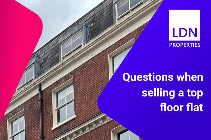 Questions when selling a top floor flat- section header Questions when selling a top floor flat