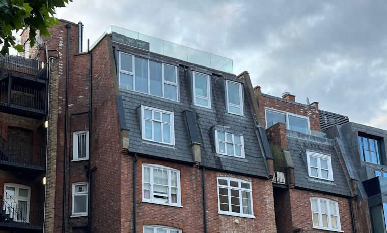 Selling flat with a mansard roof in London Selling flat with a mansard roof