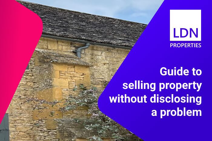 Selling property without disclosing problems - Guide Guide when selling property without disclosing problems
