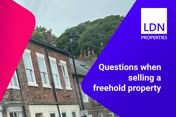 Questions when selling a freehold property - section header Questions when selling a freehold property