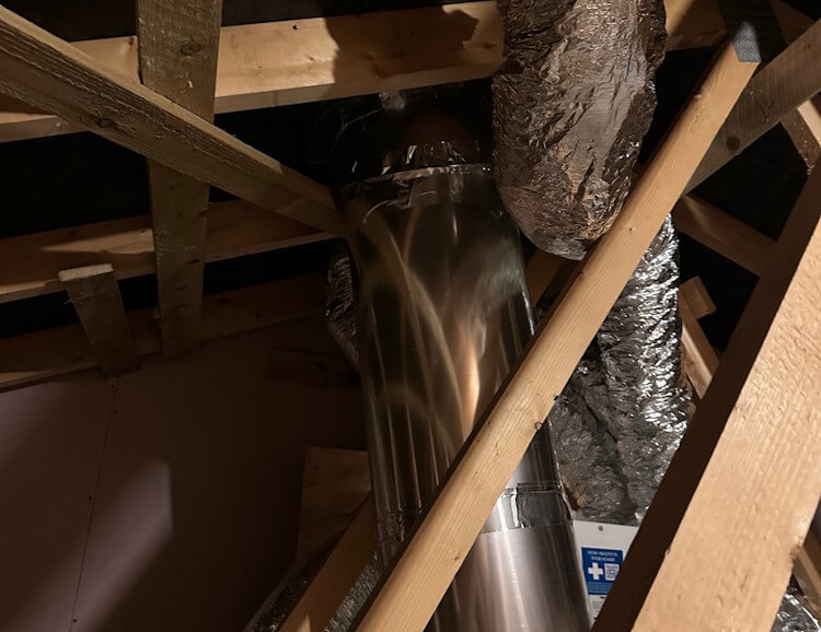 Inside loft of a property without a completion certificate Sell property without a completion certificate