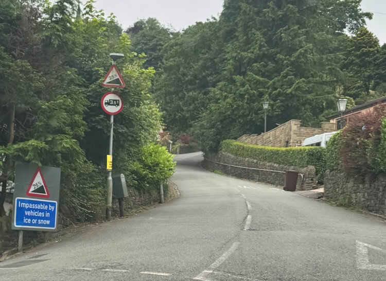 Selling a house on a steep slope Selling house on a steep slope