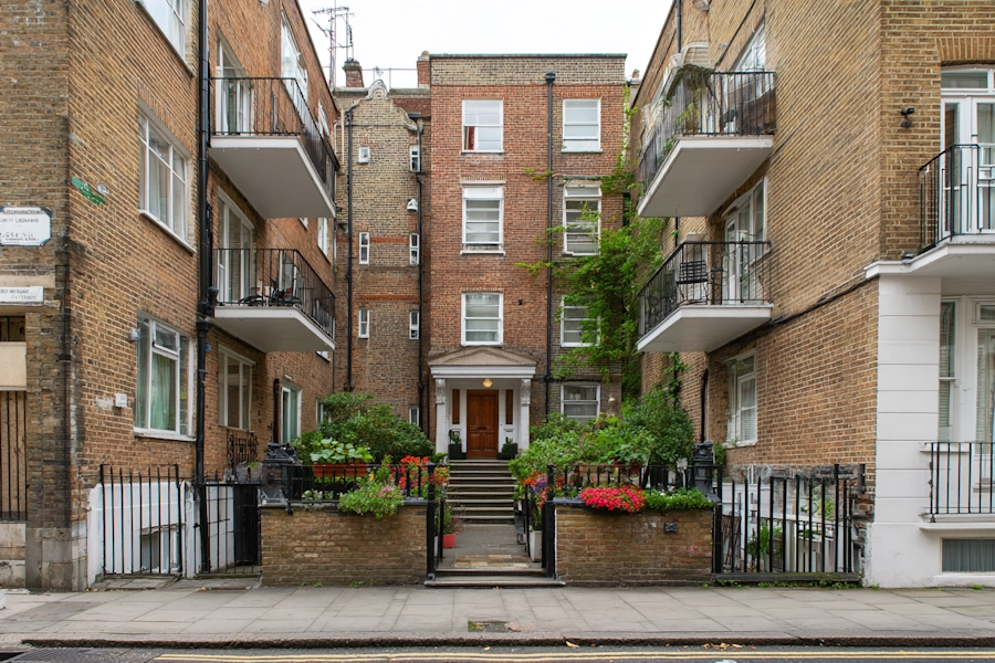 Block of flats in London