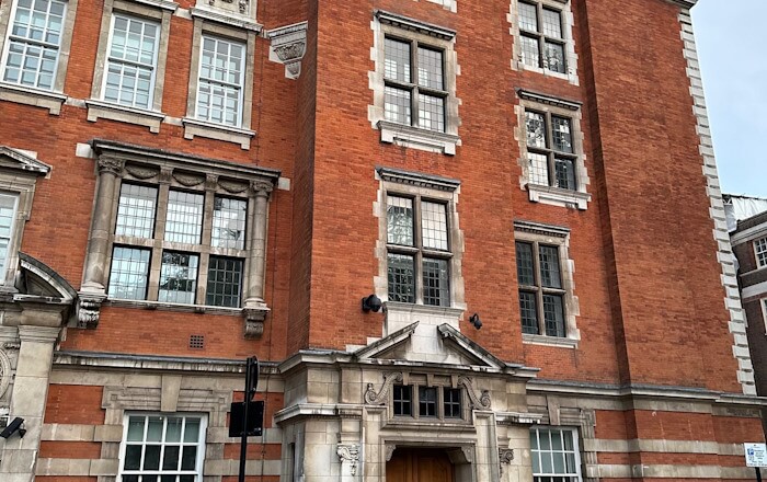 Block of short lease flats in London